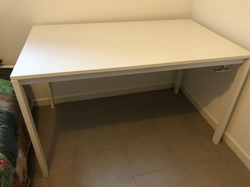 Bureau ikea melltorp blanc - bureau,
