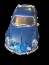 Burago Alpine A110 1600s Street Bleu Burago (1/16) Métal