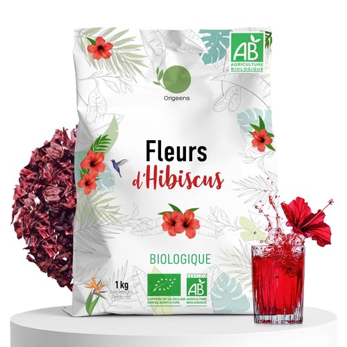 Hibiscus bio 1kg grade - bio,