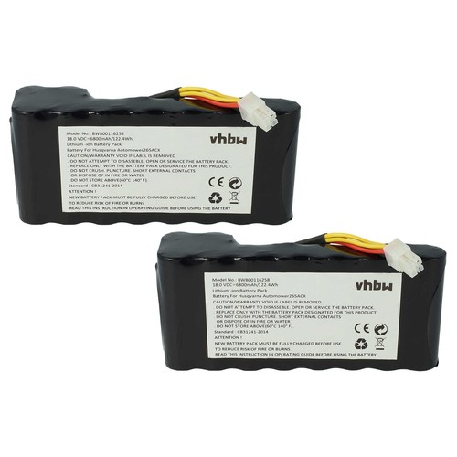 Batteries pour husqvarna - 2,