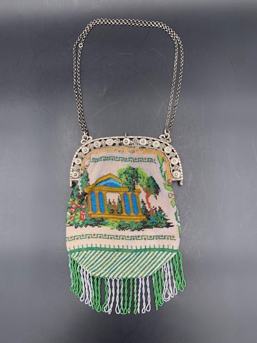 Sac main aumônière en - aumônière,