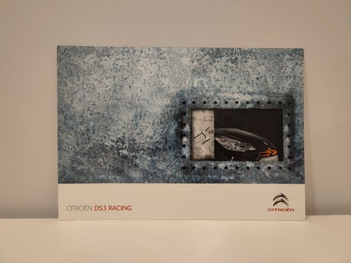 Brochure citroen ds3 racing - citroen,