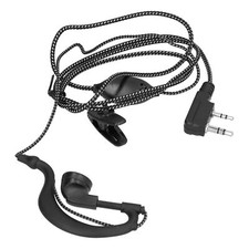 Oreillette Talkie-Walkie Corde Fil Tressé Bouchon 'oreille Filaire Bris De