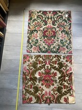 Lot de 6 coupons – velours & cotons imprimés italiens (idéal déco/coussins)