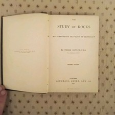 The Study of Rocks By Frank Rutley.  2nd Edition 1881