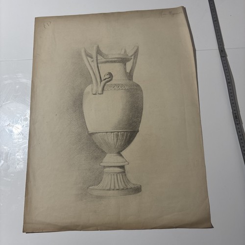Ancien dessin xixe crayon - ancien,