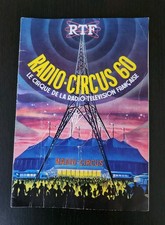Ancien Programme Radio-Circus 60 RTF • Jean Cocteau Roger Lanzac 1960 Collection