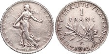 1 Franc semeuse 1914 C