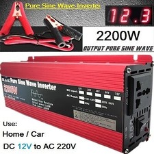 2200W Onduleur Convertisseur