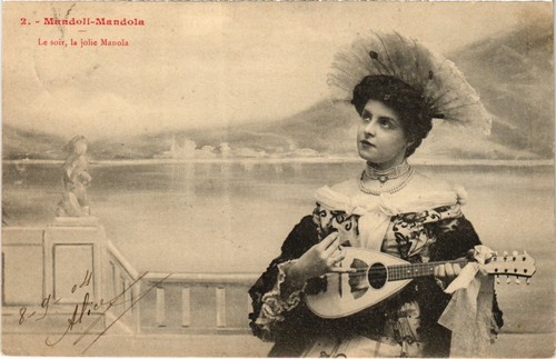 Cpa mandoli mandola - 2., mandoli-mandola