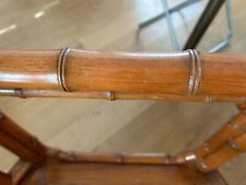 set 3 pieces, 1 petite table octogonale, plateau marbre rose, 2 fauteuils bois