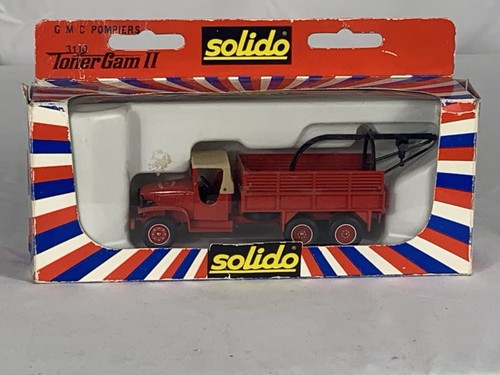 Miniature camion gmc pompier - miniature,