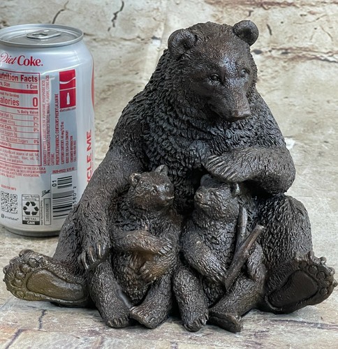 Vienne bronze ours famille - bronze,