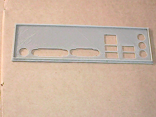 Shield plaque arriere en - plaque,