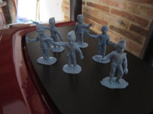 Lot figurines thunderbirds