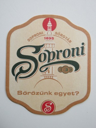 Bière dessous verre - verre, ~
