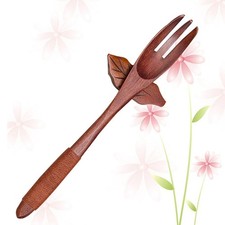  Fourchettes en bois massif