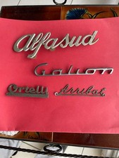 ANCIEN MONNOGRAMMES VOITURES ANCIENNES = ALFASUD + ORTELLI +ARRIBAT+ GALION RARE