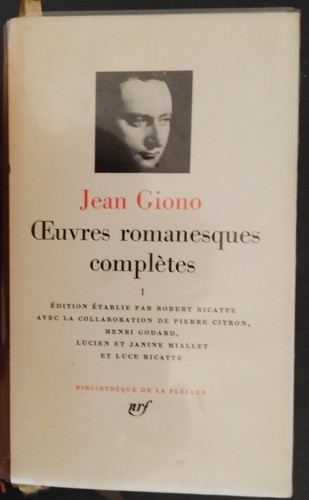 1982 jean giono oeuvres - 1982-,