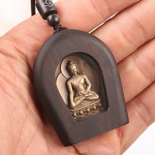 Ebony wood ghau ritual shrine - ebony,