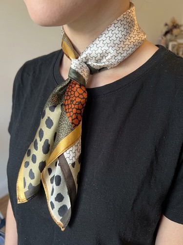 Foulard carré femme - , en