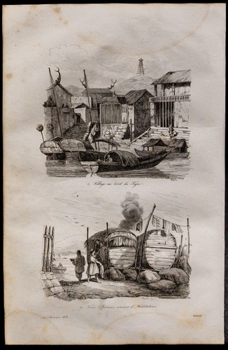 1835 macao village fluvial - 1835,