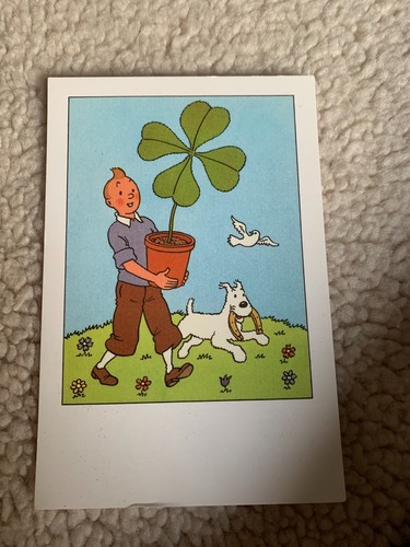 Carte postale 15x10 tintin - 15x10,