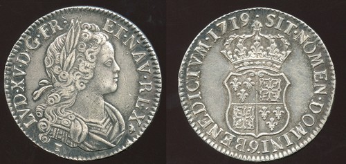 Louis ecu france navarre - xv,