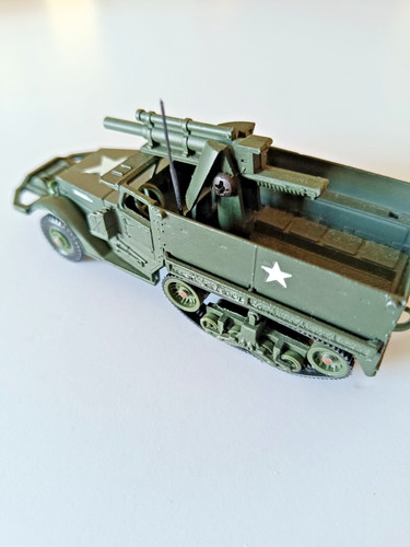 Half track canon 105 - half,