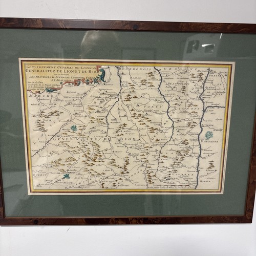 Carte gouvernement lionnois - gouvernement, du
