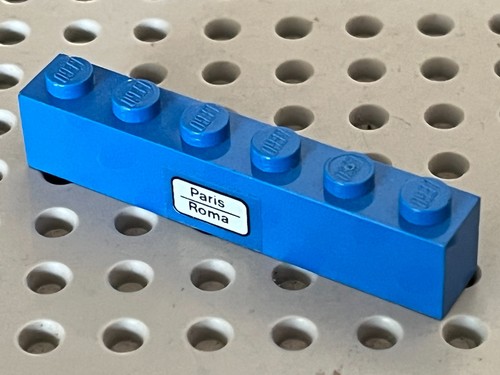 Lego train brick 6 with - lego, 1