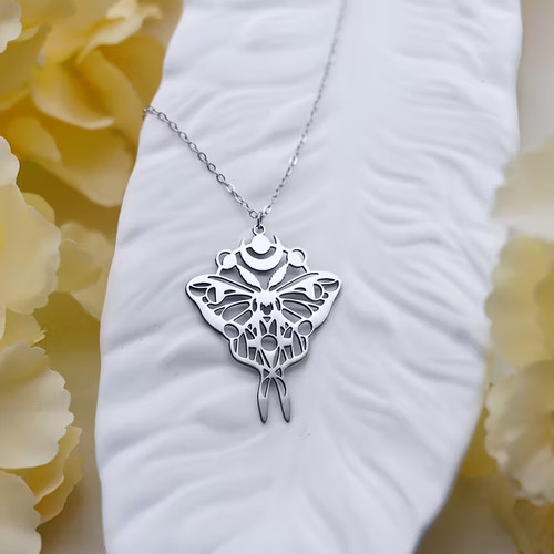 Collier femme acier - collier, en