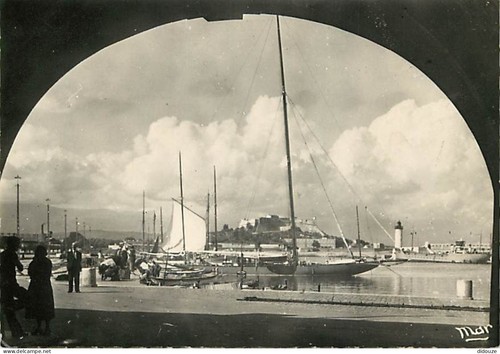 Carte postale antibes - carte,