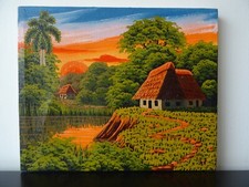 Tableau Paysage de Cuba