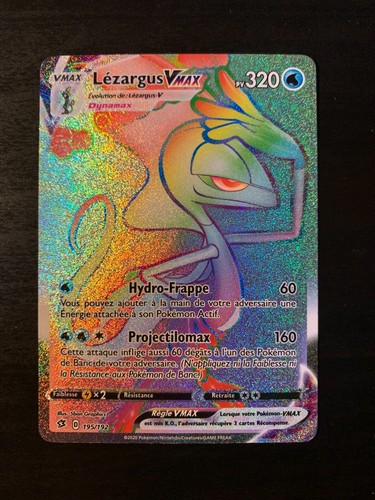 Carte pokémon lézargus vmax - pokémon,