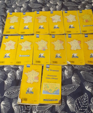 LOT de 14 Cartes Routières