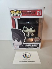 Funko Pop ! Death Note L With Cake 219 Special Edition