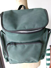 sac à dos isotherme 40 x 27cm soufflet 10cm, 3 poches extérieure, vert bouteille