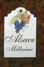 PLAQUE EMAILLEE CAVE VIN