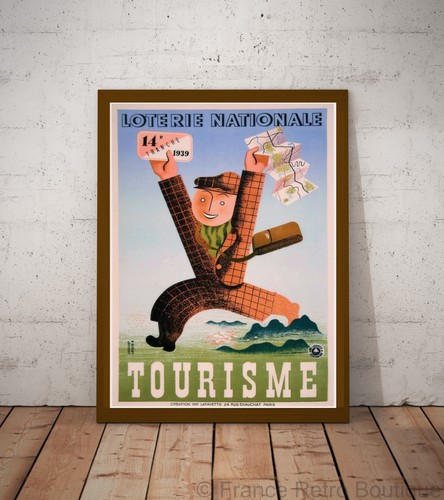 Poster affiche loterie - poster-affiche,