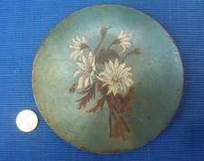 V68 Rare Assiette Peinte Publicitaire WINSOR & NEWTON LONDON cadeau? Ancien