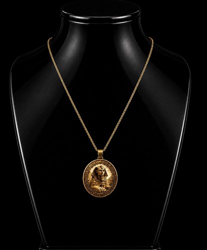 Collier plaqué sphinx - collier,
