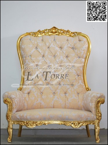 Fauteuil canapé luigi - fauteuil, xv
