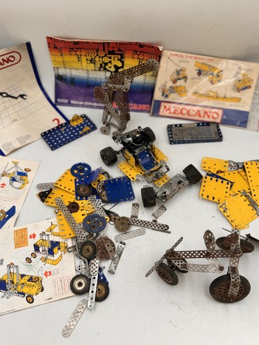 Lot meccano ancien - ancien, pieces