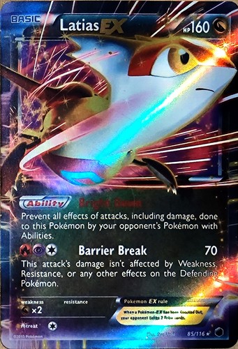 Carte pokemon latias - pokemon,