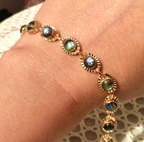 Beau bracelet robuste ciselé - bracelet,