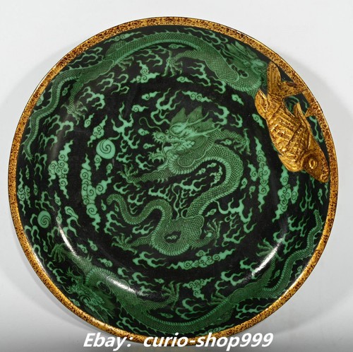 Qing kangxi black - kangxi, green