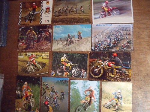 Moto cross vintage enduro - vintage, du