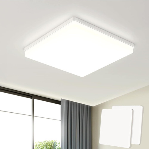 Plafonnier led carré 48w - led,