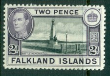 Falkland Islands  1938  King